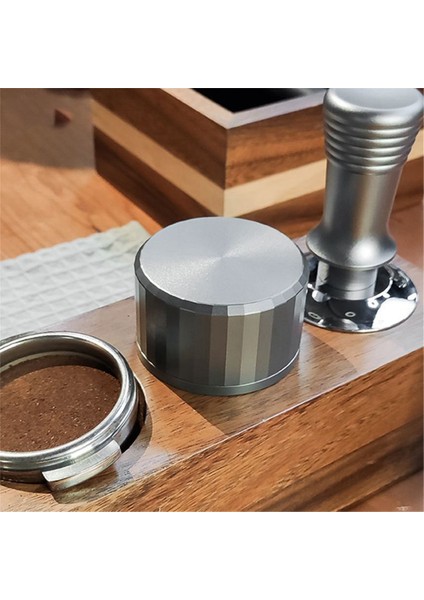 Kahve Dolum Tozu Sabotajı, Kahve Tozu Tozu Çekici, 58MM Kendiliğinden Düşen Yerçekimi Tozu Sabotajı Gri ve Gümüş B (Yurt Dışından) fırsatları