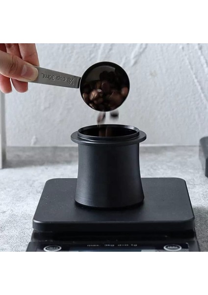 Espresso Dozaj Kabı 58MM, Alüminyum Alaşımlı Barista Kahve Tozu Dozaj Kabı Tüm 58MM Portafilter Sepetleriyle Uyumlu (Yurt Dışından) fiyatları