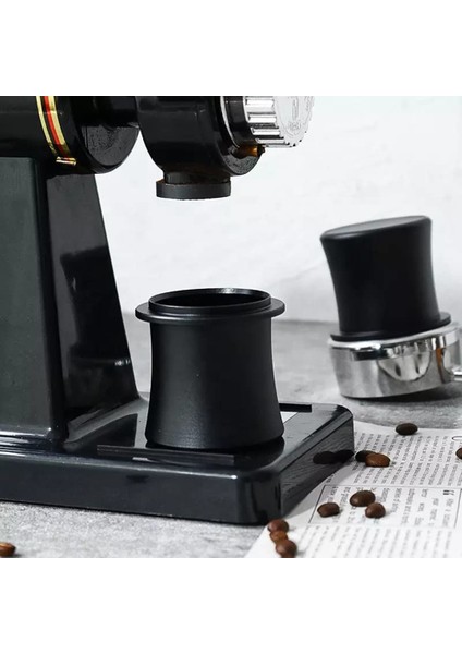 Espresso Dozaj Kabı 58MM, Alüminyum Alaşımlı Barista Kahve Tozu Dozaj Kabı Tüm 58MM Portafilter Sepetleriyle Uyumlu (Yurt Dışından) modelleri