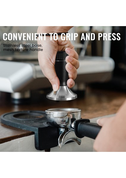 2'si 1 Arada 53,3 mm Espresso Sabotaj ve Wdt Aracı, Karıştırıcılı Kahve Sabotajı, Paslanmaz Çelik Espresso Baskı Aracı (Siyah) (Yurt Dışından) indirimleri