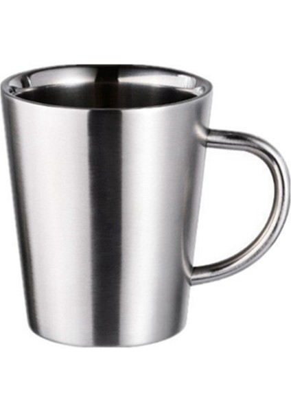 Paslanmaz Çelik Çift Katmanlı Kupalar Kahve Fincanı Su Bardağı Isı Yalıtım Bira Bardağı Paslanmaz Bardak (Yurt Dışından)