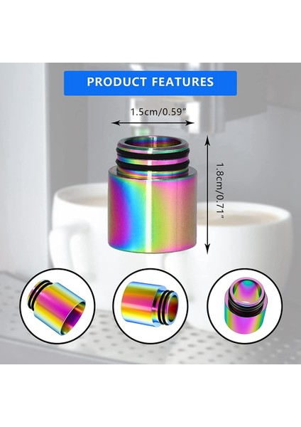 810 Damla Ipuçları Yedek Paslanmaz Çelik Damla Ucu Kahve Makinesi Buz Yapıcı B Için Standart Montaj Damla Ucu Konektörü (Yurt Dışından) modelleri