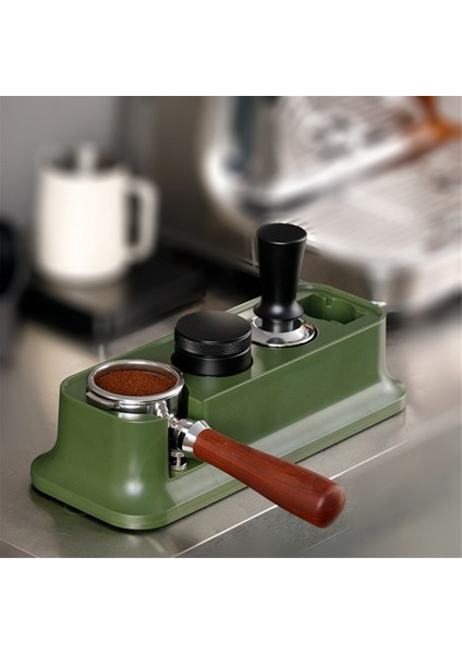 Espresso Sabotaj Istasyonu, Espresso Aksesuarları Depolama Organizatörü, Boyut 51-58MM Için Portafilters Yeşil (Yurt Dışından) modelleri