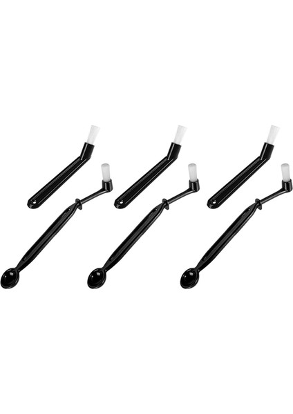 Kahve Makinesi Temizleme Fırçası Kaşık Alet Seti, Naylon Temizleme Fırçası Kahve Kiri Temizleme Aracı Espresso Makinesi Grubu Kafa 6 Paket (Yurt Dışından)