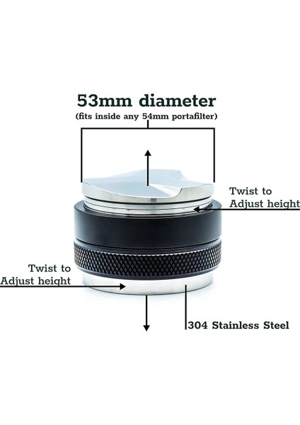 Barista Express Için Kahve 54MM Dipsiz Portafilter + 53MM Kahve Distribütörü ve Sabotaj + (Yurt Dışından) indirimleri