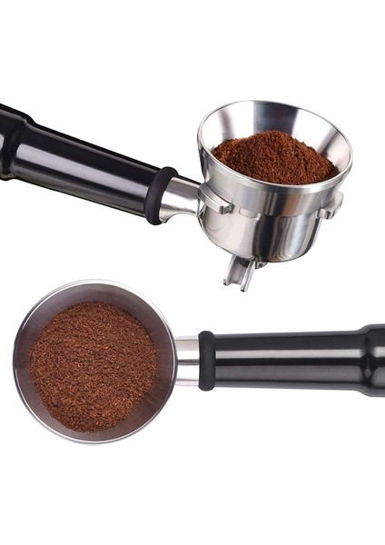 54MM Espresso Kahve Haznesi Paslanmaz Çelik Kahve Haznesi Halka Tozu Halka Öğütücü Portafilter Için Anti-Uçan Toz Kahve Makinesi Aksesuarları (Yurt Dışından)