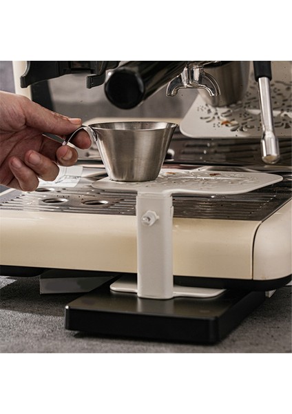Kahve Makinesi Elektronik Terazi Braketi, Ekstraksiyon ve Tartım Ayarlı Braket, Kahve Tartım Sehpası (Beyaz 1) (Yurt Dışından) modelleri