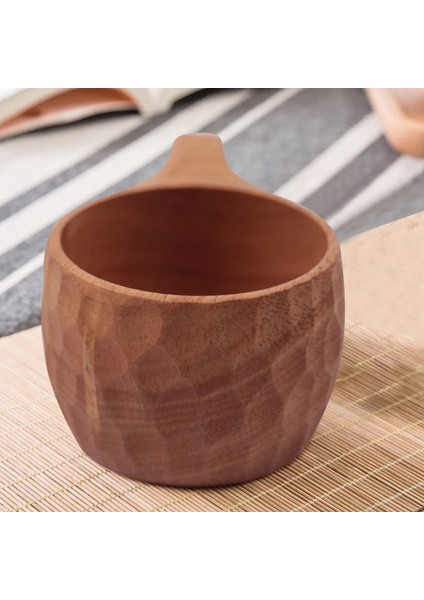 2 Adet Iskandinav Tarzı El Yapımı Ahşap Bardaklar Fince Geleneksel Açık 200ML Ahşap Şarap Kupaları Fil Kahve Fincanları Hediyeler Için (Yurt Dışından) modelleri