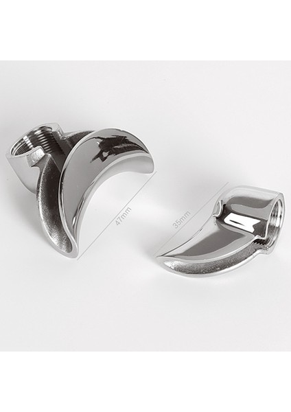 Yarı Otomatik Kahve Makinesi Kolu Yönlendirici Nozul Paslanmaz Çelik Tahliye Nozulu Yönlendirme Nozulu 58MM, Çift (Yurt Dışından) fiyatları