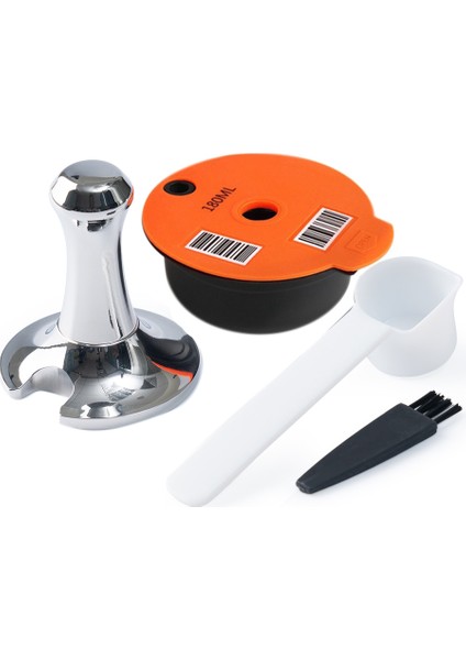 Makine Yeniden Kullanılabilir Filtre Kahve Pod Için Çevre Dostu 180ML Doldurulabilir Espresso Kahve Makinesi Kapsülleri (Yurt Dışından)