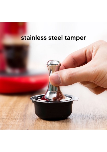 Makine Yeniden Kullanılabilir Filtre Kahve Pod Için Çevre Dostu 180ML Doldurulabilir Espresso Kahve Makinesi Kapsülleri (Yurt Dışından) fırsatları