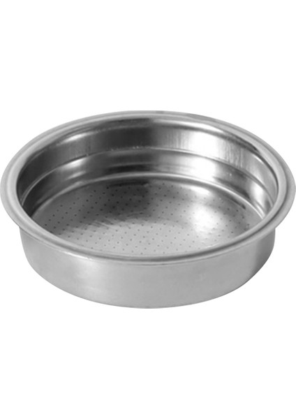 2 Paket Paslanmaz Çelik Çift Katmanlı Toz Kase Kahve Makinesi Kolu Filtresi 51MM Evrensel Aksesuarlar, A (Yurt Dışından)