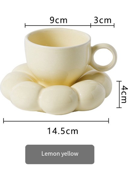 Sevimli Çift Kahve Fincanı -Erkek ve Kadın Kupa Öğrenci Ofisi Küçük -Seramik-Bardak -Kapasiteli Su Bardağı B (Yurt Dışından) fırsatları