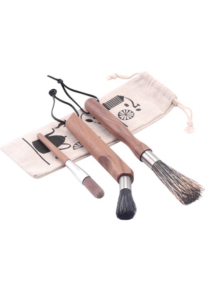 Kahve Değirmeni Temizleme Fırçası Espresso Temizleme Aracı Ceviz Ahşap Saplı Doğal Kıllar Kahve Makinesi Temizleme Aracı (Yurt Dışından) modelleri