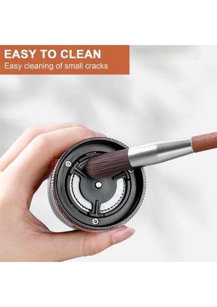 Kahve Değirmeni Temizleme Fırçası Espresso Temizleme Aracı Ceviz Ahşap Saplı Doğal Kıllar Kahve Makinesi Temizleme Aracı (Yurt Dışından) fırsatları