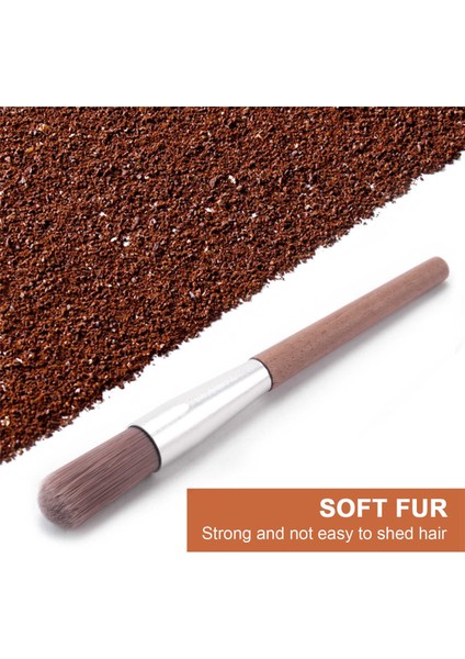 Kahve Değirmeni Temizleme Fırçası Espresso Temizleme Aracı Ceviz Ahşap Saplı Doğal Kıllar Kahve Makinesi Temizleme Aracı (Yurt Dışından) indirimleri