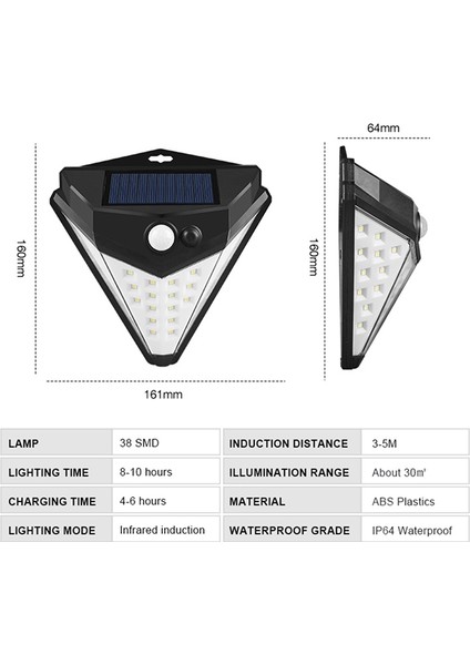 12 LED Solar Lamba Bahçe Oluk Işık Su Geçirmez Güneş Enerjili LED Güneş Işık Sokak Lambası Dış Aydınlatma Için Lambalar (Yurt Dışından)