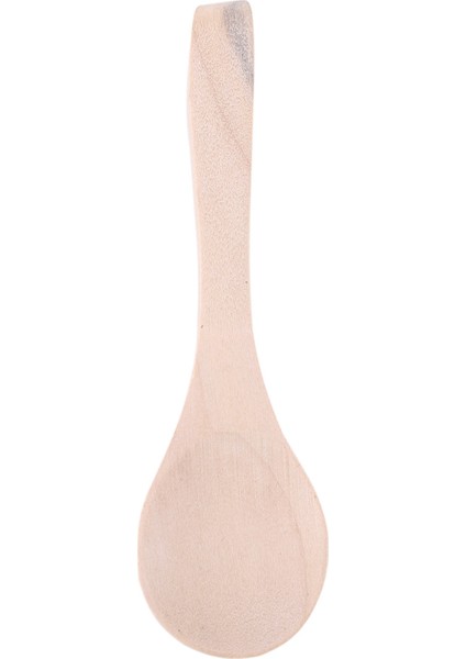 100 Adet Mini Doğa Ahşap Ev Mutfak Yemek Kaşıkları Aracı Tuz Baharat Bal Kahve Kaşıkları (Yurt Dışından)