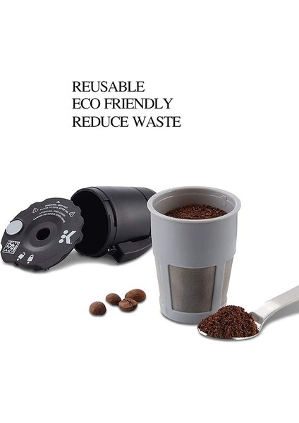 My 1.0 ve 2.0 Tüm Ev Kahve Makineleri ile Uyumlu Yeniden Kullanılabilir Kahve Filtresi (Siyah, 2 Adet/paket) (Yurt Dışından) indirimleri