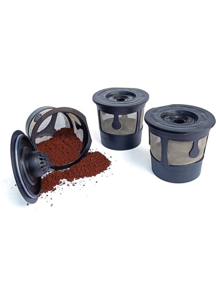 Paslanmaz Çelik Hasır Kahve Yeniden Kullanılabilir Kapsüller ile 1.0 2.0 Kahve Filtreleri Için 4 Adet Yeniden Kullanılabilir K Bardak (Yurt Dışından) modelleri