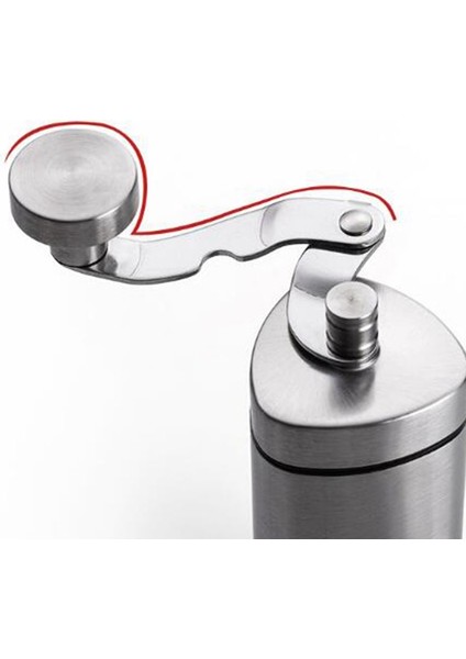 Manuel Kahve Öğütücü - Öğütme Mekanizması B ile Premium Taşınabilir Paslanmaz Çelik Konik Seramik Çapak Değirmeni (Yurt Dışından) fırsatları