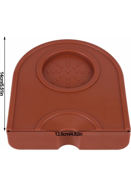 Manuel Barista Kahve Espresso Latte Sanat Kalem Sabotaj Tutucu Silikon Ped Mat Mutfak Aksesuarları Kahverengi (Yurt Dışından) fiyatları