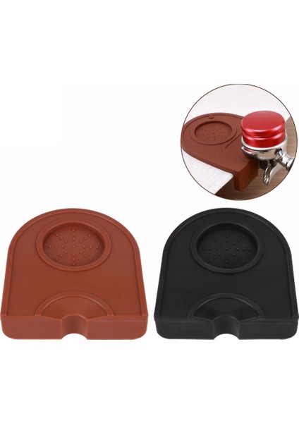 Manuel Barista Kahve Espresso Latte Sanat Kalem Sabotaj Tutucu Silikon Ped Mat Mutfak Aksesuarları Kahverengi (Yurt Dışından) modelleri