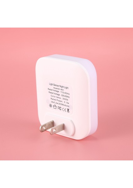 LED Çift Endüktif Sensör Akıllı Gece Lambası Banyo Ev Ampul Aydınlatma Ampul Ab Tak Sıcak Beyaz Yatak Odası Için (Yurt Dışından)
