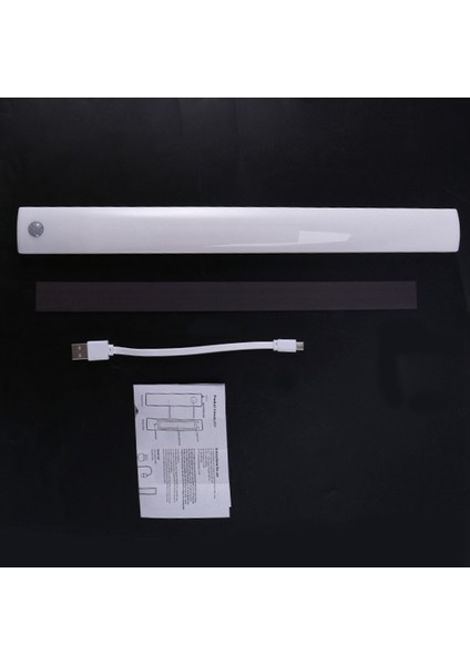 Insan Vücudu Indüksiyon Modern Dolap Işığı Masa Ev Gece Aydınlatma Manyetik Dolap Sensörü Merdiven Şarj USB LED Lamba, M (Yurt Dışından)