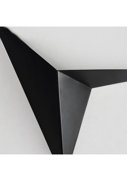 Modern Minimalist Beyaz Üç Köşeli Şekil LED Duvar Lambası Iskandinav Tarzı Iç Mekan Duvar Lambası Oturma Odası Lambası 3W 85-265V Basit Aydınlatma Sıcak Beyaz Işık (Yurt Dışından) fırsatları