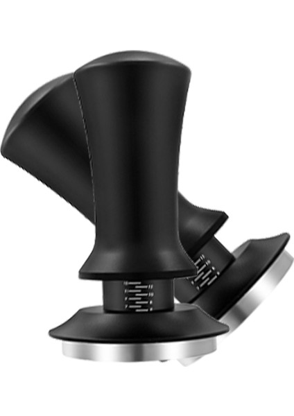 51 mm Kahve Sabotajı Ayarlanabilir Derinlik ve Terazili Espresso Yayları Kalibreli Tamponlu Paslanmaz Çelik Matlı Düz Taban (Yurt Dışından) fırsatları