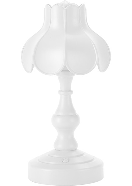 Avrupa Lotus Başucu Lambası Dekor Mini LED Gece Lambası Alışveriş Merkezi Odası Bar Ev Küçük Okuma Masası Işık - Fuşya (Yurt Dışından)