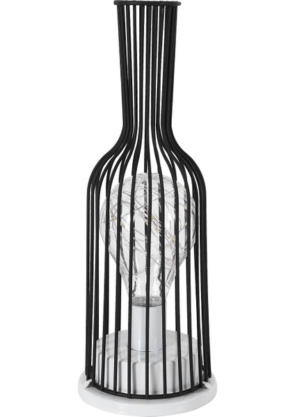 LED Yıldız Işığı Dize Inci Ağacı Masa Lambası Yatak Odası Beyaz Parti Ev Dekorasyon Kuru / USB (Yurt Dışından)