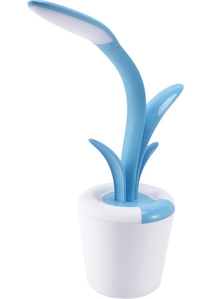 USB LED Okuma Işığı Masa Lambası Göz Bakımı Masa Lambası Üç Parlaklık Seviyesi Esnek Kol Işık Çalışma Çalışma Yatak Odası Lambası Yeşil (Yurt Dışından)