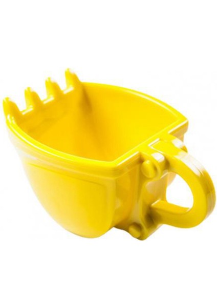 1 Adet 330ML Ekskavatör Kovası Kalıp Bardak Kahve Kupa Su Içme Kovası Bardak Çay Mutfak Drinkware Sarı (Yurt Dışından)