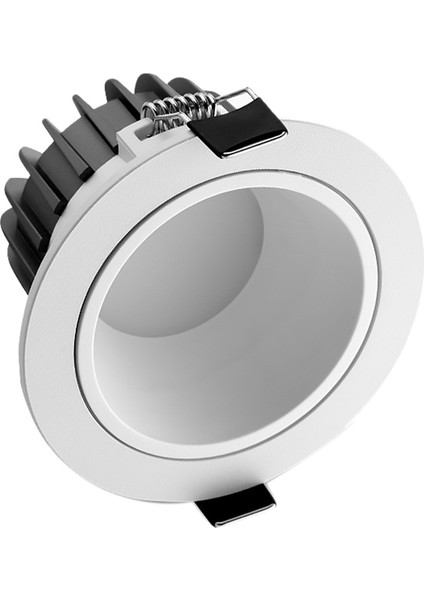 10000LM LED Garaj Işık E27 100 W Ampul Deforme Edilebilir Tavan Armatür Lambası Atölye Depo Fabrika Spor Salonu Için Abs-Gümüş (Yurt Dışından)