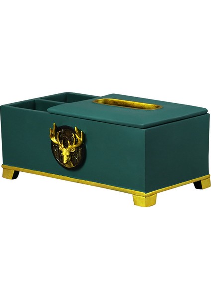 Doku Kutusu Tutucular Reçine Doku Kutusu Reçine Uzaktan Tutucu Peçete Dispenseri Ev Ofis Banyo Vanity Tezgahı Için (Yurt Dışından)