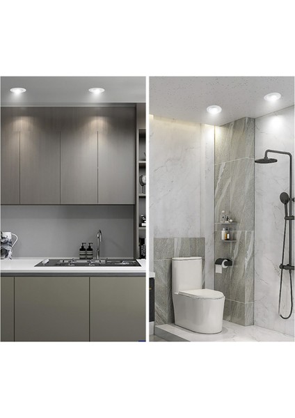 10000LM LED Garaj Işık E27 100 W Ampul Deforme Edilebilir Tavan Armatür Lambası Atölye Depo Fabrika Spor Salonu Için Abs-Gümüş (Yurt Dışından) modelleri