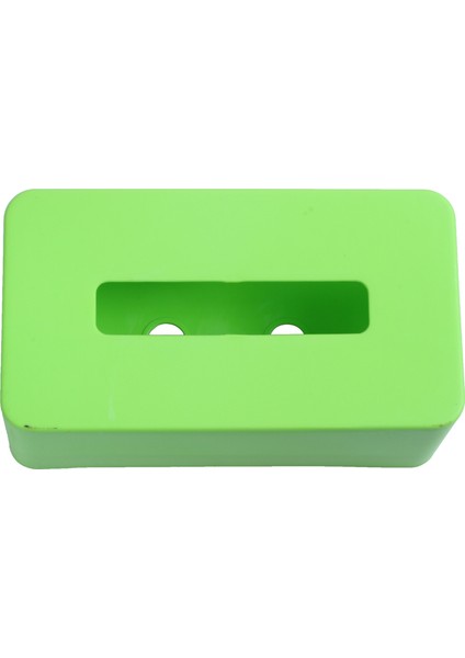 Dikdörtgen Plastik Doku Peçete Kutusu Tuvalet Kağıdı Dispenseri Kasa Tutucu Ev Ofis Dekorasyonu (Yeşil) 21.5X9.3X12CM (Yurt Dışından) fiyatları