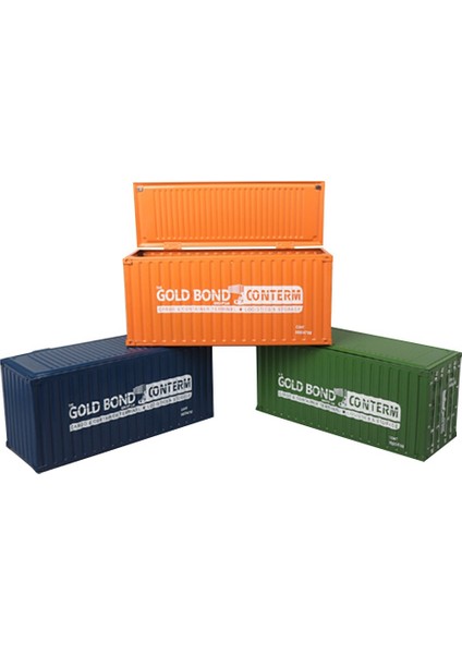 Endüstriyel Tarzı Demir Konteyner Doku Kutusu Çekmeceli Metal Peçete Havlu Kılıfı Retro Masaüstü Süsler Ev Dekor-Yeşil (Yurt Dışından) fırsatları