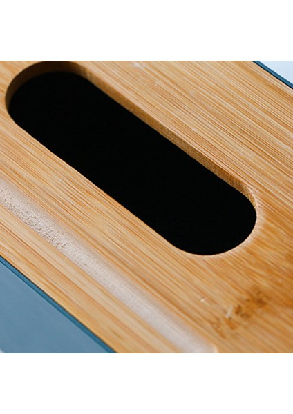 Ahşap Doku Kutusu Çevre Dostu Ev Doku Konteyner Havlu Peçete Kağıt Kutusu Ofis Ev Dekorasyonu, Yeşil (Yurt Dışından) indirimleri