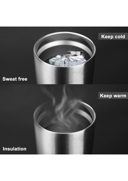 22 Oz Bira Soğutma Kupa Yalıtımlı Paslanmaz Çelik Araba Buz Bardağı Çift Duvar Vakum Yalıtım Kahve Kapaklı Fincan (Yurt Dışından) fırsatları