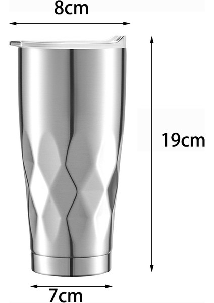 22 Oz Bira Soğutma Kupa Yalıtımlı Paslanmaz Çelik Araba Buz Bardağı Çift Duvar Vakum Yalıtım Kahve Kapaklı Fincan (Yurt Dışından) indirimleri