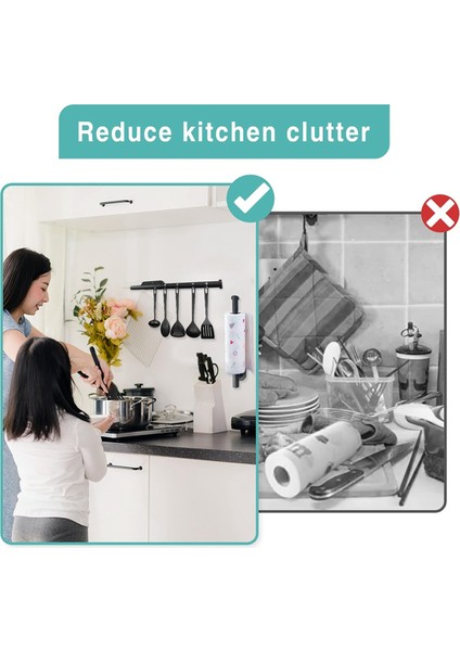 2'li Çok Yönlü Kağıt Havluluk, Paslanmaz Çelik Siyah Duvara Montajlı Veya Kendinden Yapışkanlı (Yurt Dışından) fırsatları