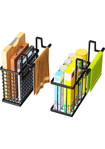 Paket Asılı Mutfak Sepetleri, Havlu Çubuğu, Dolap Üstü Kapı Düzenleyici ve Saklama Tel Düzenleme Sepeti (Yurt Dışından) fiyatları