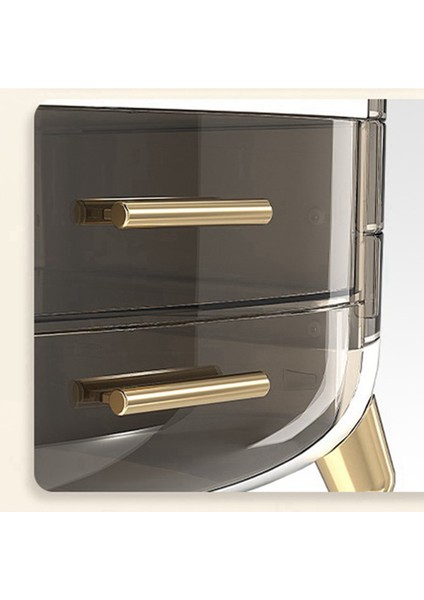 Kozmetik Saklama Kutusu Toz Geçirmez Masaüstü Tuvalet Masası Ruj Bitirme Saklama Dolabı Cilt Bakım Ürünü Rafı (Yurt Dışından) indirimleri