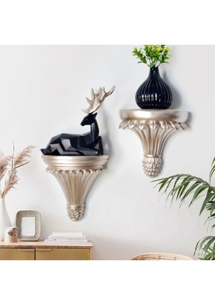 Decore Asılı Raf Duvar Dekorasyonu Depolama Rafı Çiçek Figürleri Ekran Standı El Sanatları Dekoratif Raflar Tip C (Yurt Dışından) modelleri