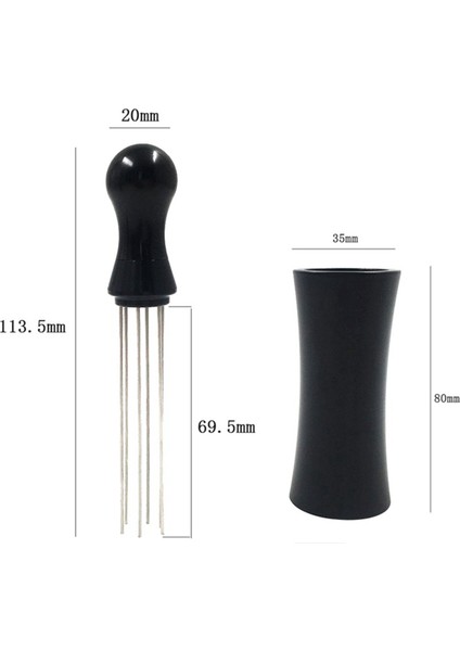 Iğne Kahve Sabotaj Kahve Sabotaj Distribütörü Leveler Aracı Iğne Tipi Kahve Tozu Dağıtıcı Gümüş (Yurt Dışından) indirimleri