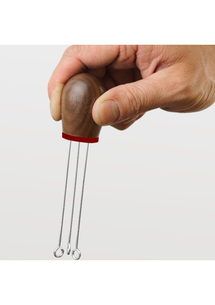 Masif Ahşap Saplı Kahve Sabotaj Karıştırma Iğnesi, Standlı Kahve Dağıtıcısı, Espresso Sabotaj Iğnesi, C (Yurt Dışından) fırsatları