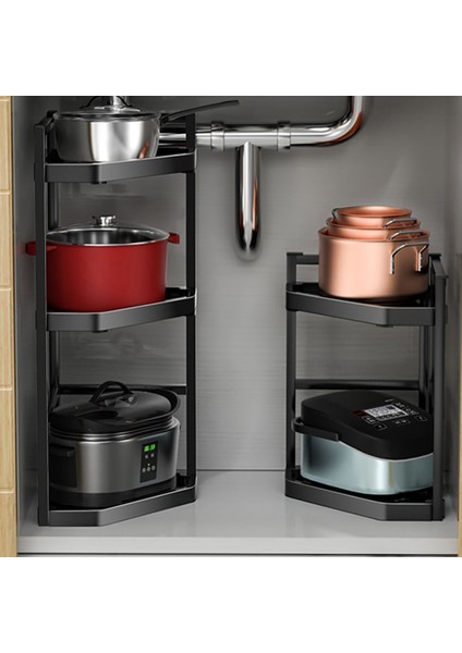 Siyah Paslanmaz Çelik Baharat Rafı Çok Fonksiyonlu Baharat Rafı Baharat Depolama Rafı Mutfak Düzenleyici Raf A (Yurt Dışından) fiyatları